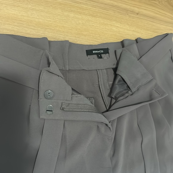 RW slim fit paper bag pants - Picture 3 of 4